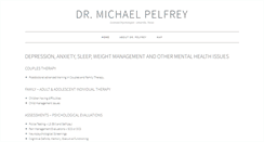 Desktop Screenshot of drmichaelpelfrey.com